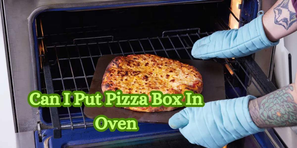 Can I Put Pizza Box In Oven